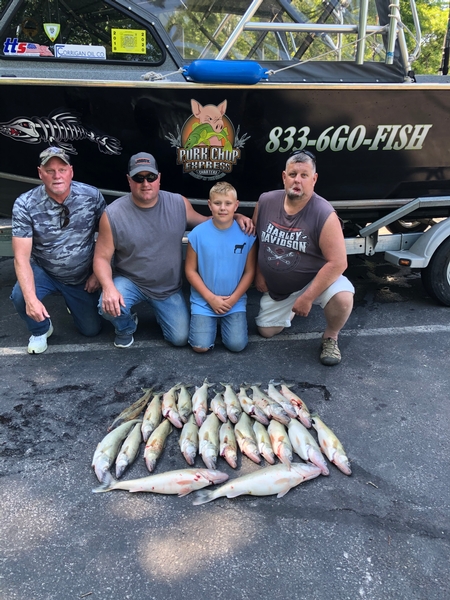 Awsome afternoon bite for this ohio crew.